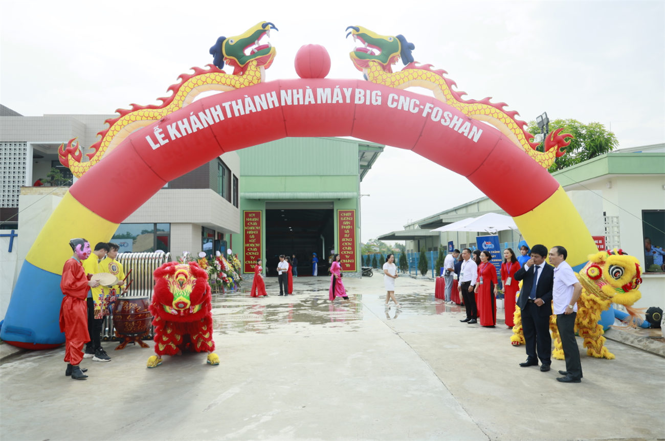 Lễ Khánh thành <br> Nhà máy CNC-Foshan VP <br> Số lượng: 500 người