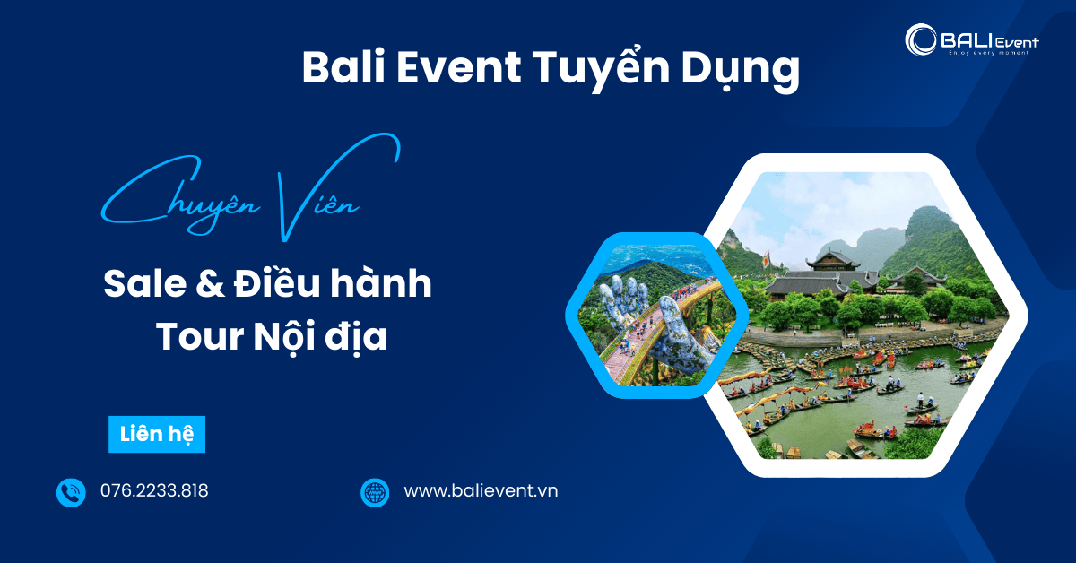 Bali Event Tuyển Dụng Nhân Sự